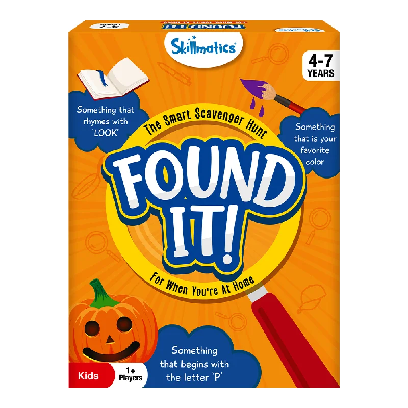 Time-consuming puzzles Found It Indoor Scavenger Hunt Game for Kids