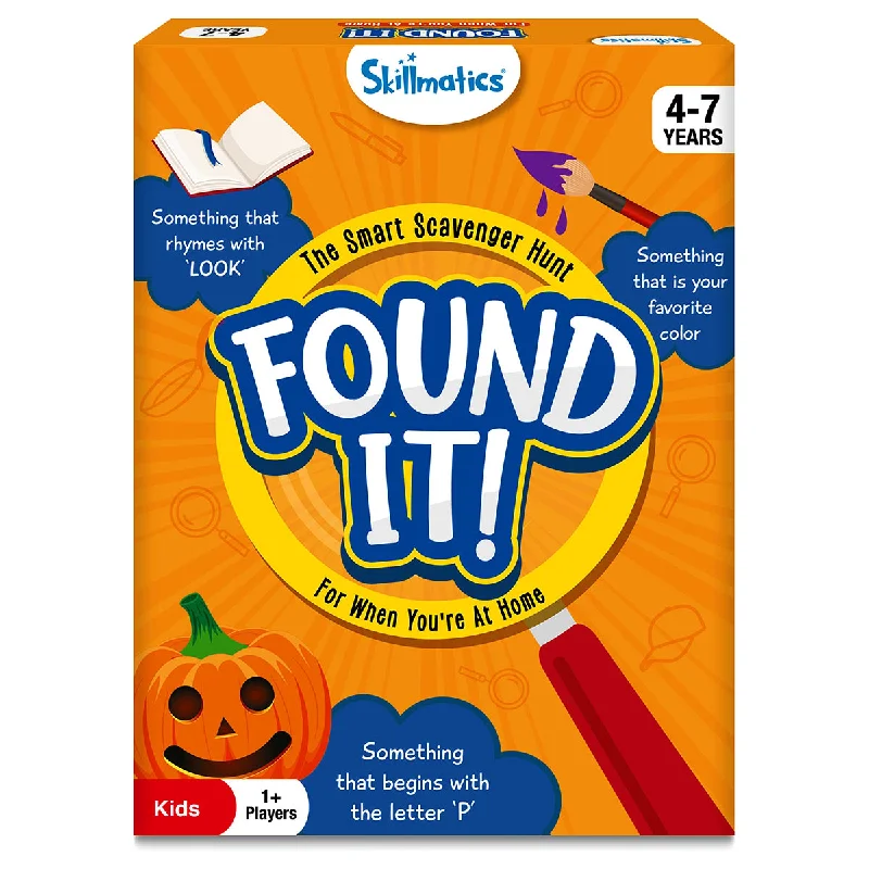 Strategic puzzles Skillmatics Found It! Indoors Edition Game