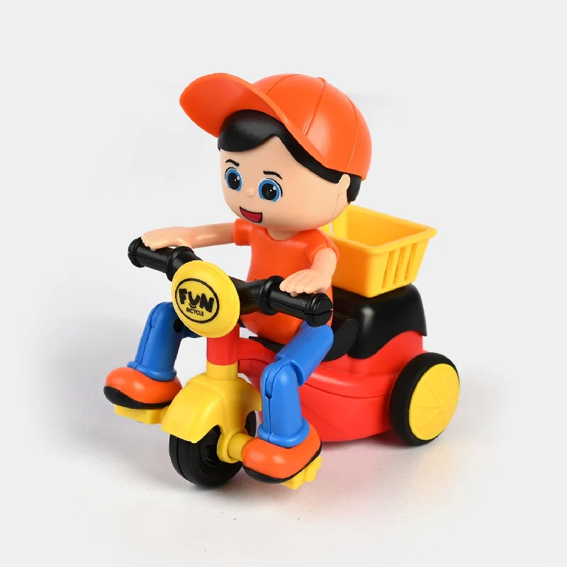High-quality toy cars Friction Powered Bicycle vehicle For Kids