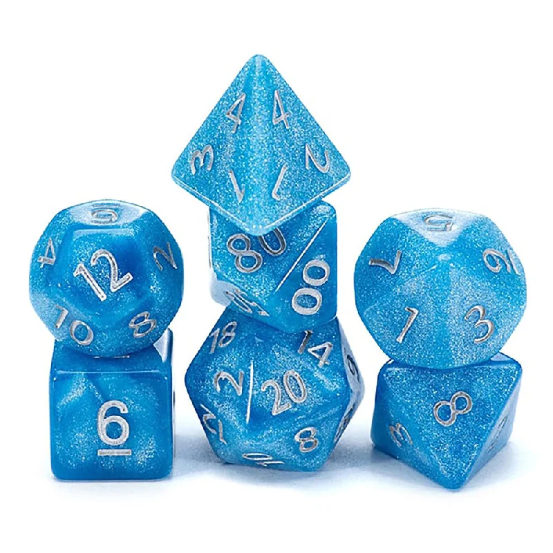 Time-consuming puzzles Gate Keeper Games Mercurial Dice: Spectacular Pluto Set - 7pc