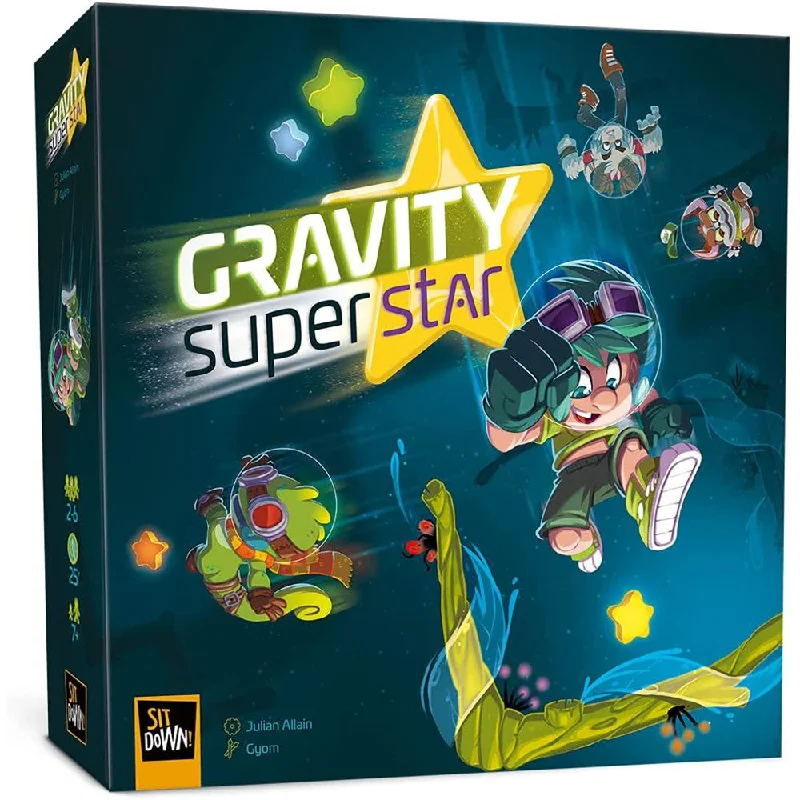 Competitive games Gravity Superstar Multilingual Edition Board Game