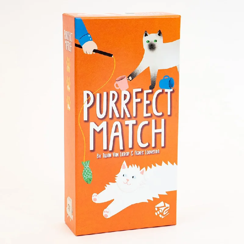 Multi-level puzzles Purrfect Match Cat Collection Card Game by Greater Than Games