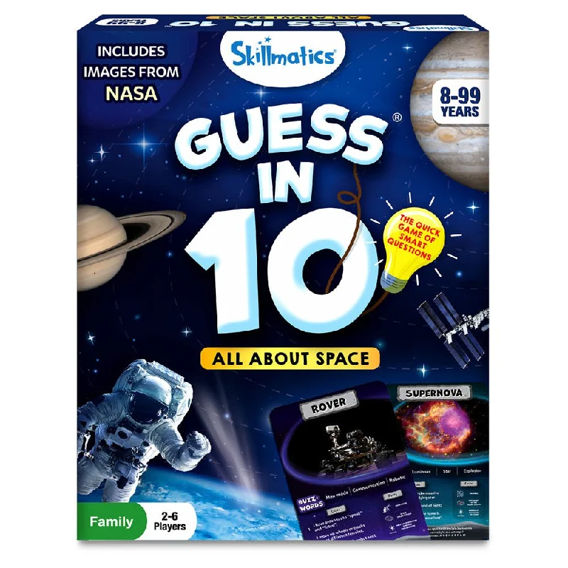 Challenging puzzles Guess in 10 Space