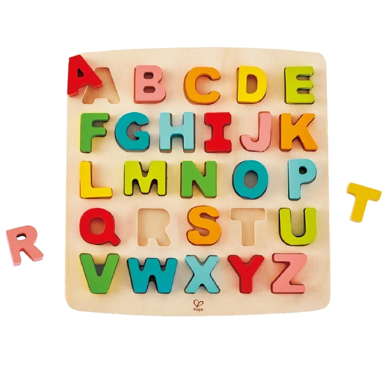 Competitive games Hape Wooden Chunky Alphabet Puzzle