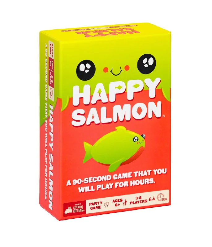 Intricate puzzles Happy Salmon Card Game