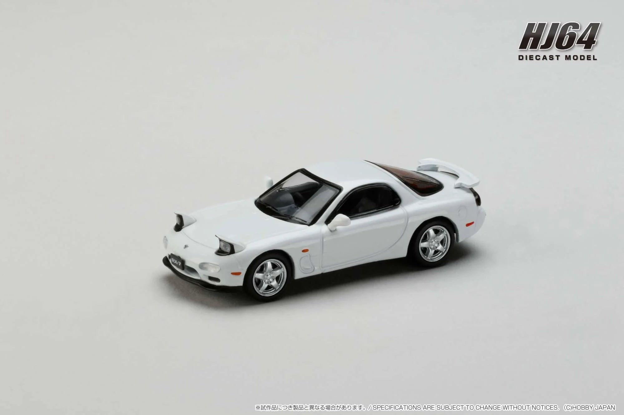 Playful toys HOBBY JAPAN 1/64 MAZDA EFINI RX-7 (FD3S) PURE WHITE