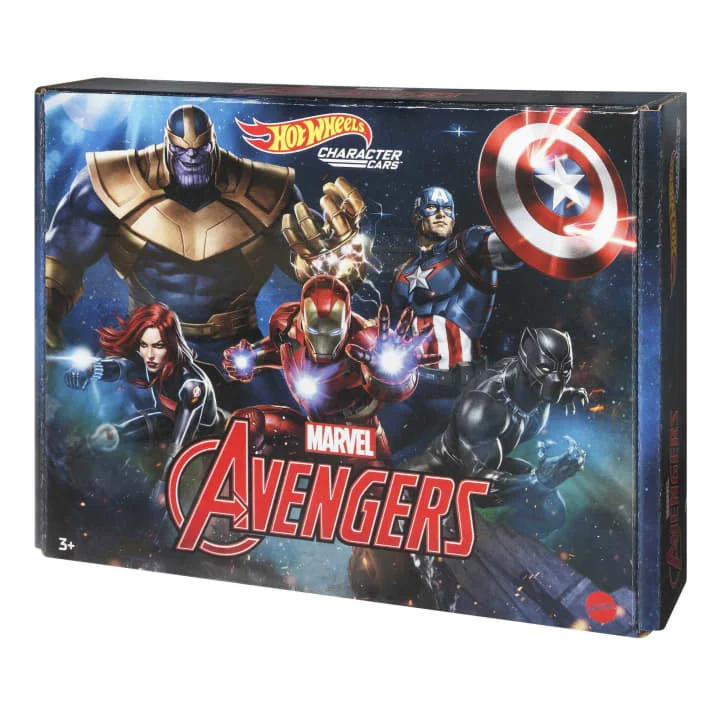 Fun toy carsHot Wheels - Marvel Spider-Man Character Cars 5-Pack
