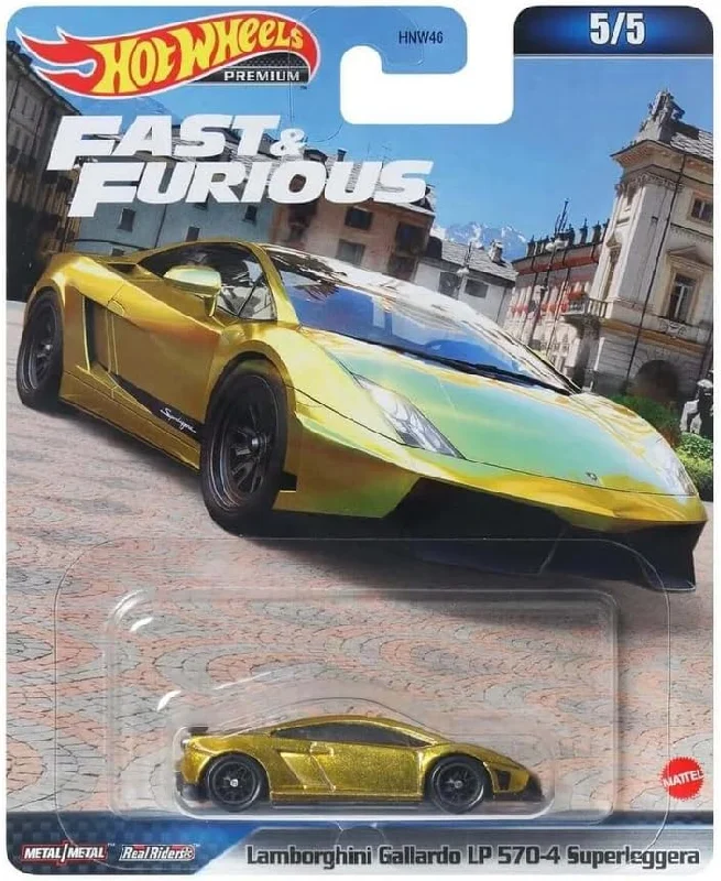 Realistic toy carsHot Wheels Premium Fast and Furious Collection (Styles Vary)