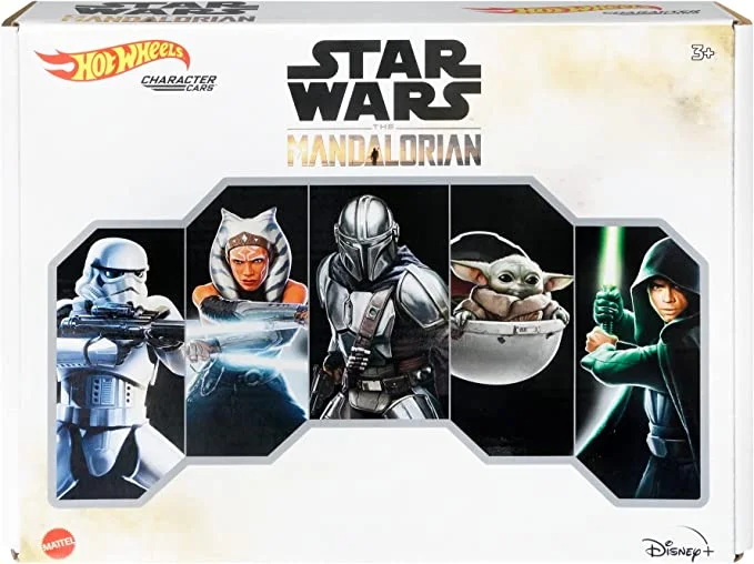 Fun toy carsHot Wheels - Star Wars The Mandalorian Character Car 5-Pack
