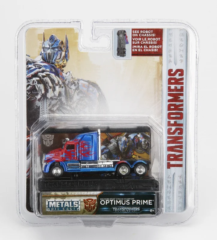 Enthusiastic toysJada Diecast Metal 1:64 Scale Transformers Movie Last Knight Optimus Prime