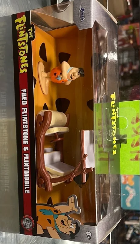 Enthusiastic toysJada Diecast Metal Hollywood Rides 1:32 Flintstones Fred Flintmobile