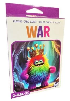 Thought-provoking puzzles PLAYING CARD GAME - WAR