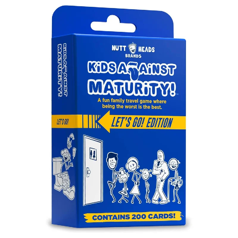 Relaxing games Kids Against Maturity Let's Go! Edition Travel Game