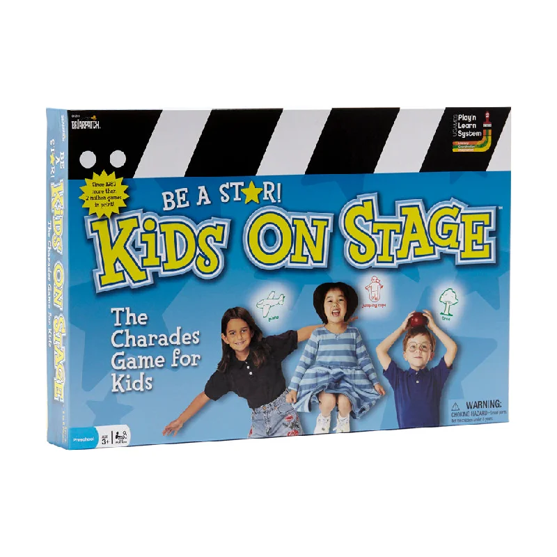 Fun gamesKids on Stage Charades Board Game for Early Learners