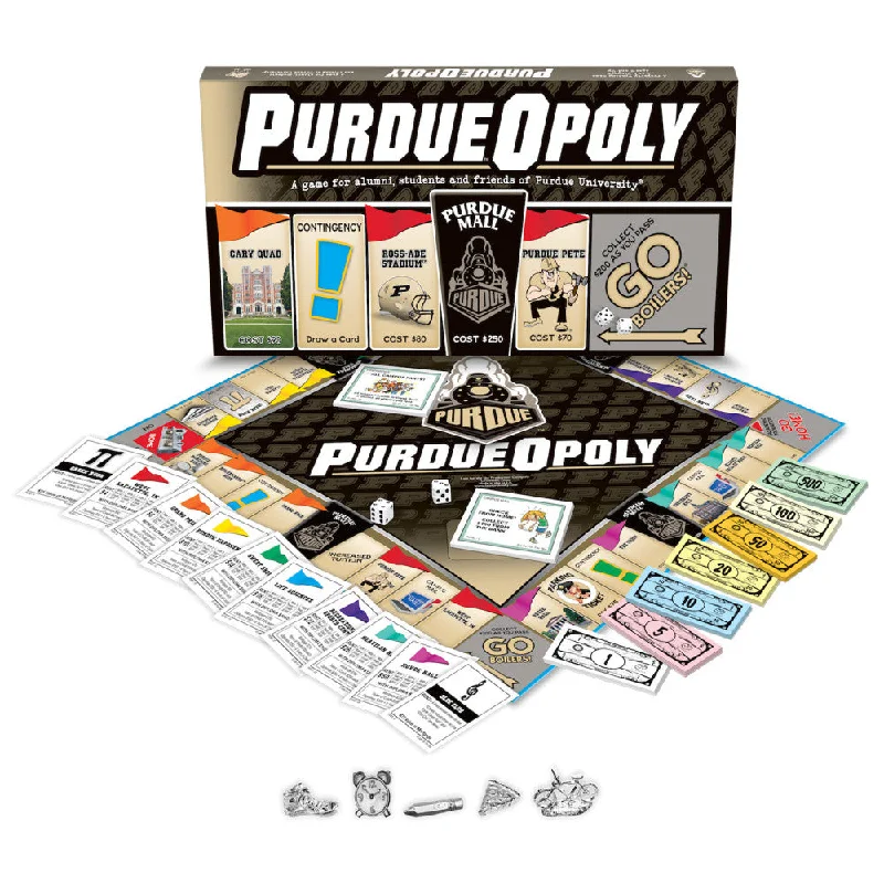 Casual games Purdue University Purdue-Opoly Monopoly Style Board Game