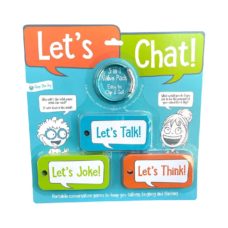 Educational games Open The Joy Let's Chat 3-1 Talking Cards