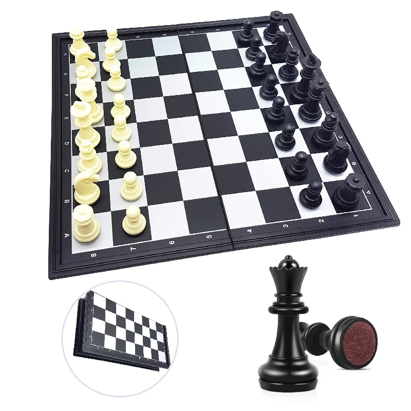 Multi-level puzzles Lexibook Compact Magnetic Foldable Chess Set