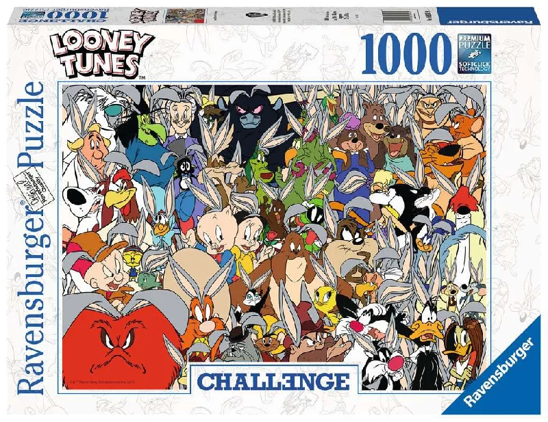 Fast-paced games Looney Toons Challenge 1000 Piece Puzzle