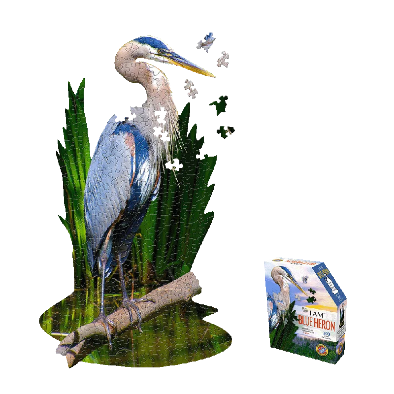 Entertaining games Madd Capp Blue Heron 300-Piece Jigsaw Puzzle