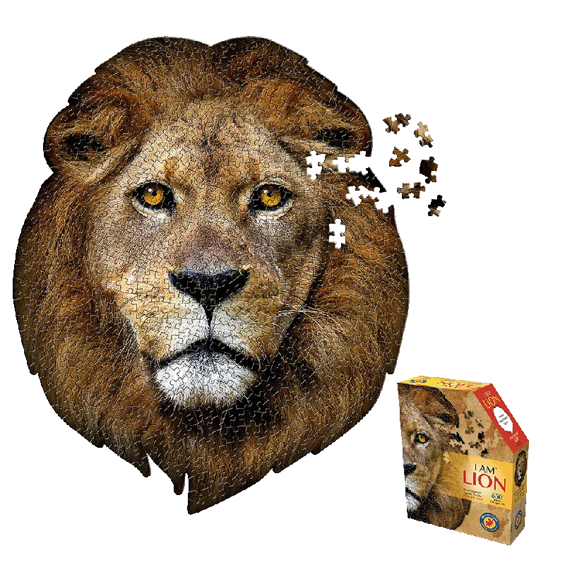 Challenging puzzles Madd Capp I AM LION Jigsaw Puzzle - 568 pc