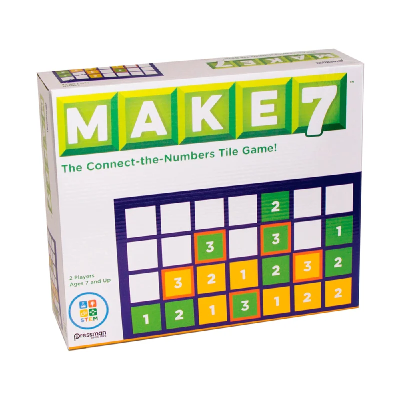 Exciting gamesMake 7 Strategic Number Matching Board Game