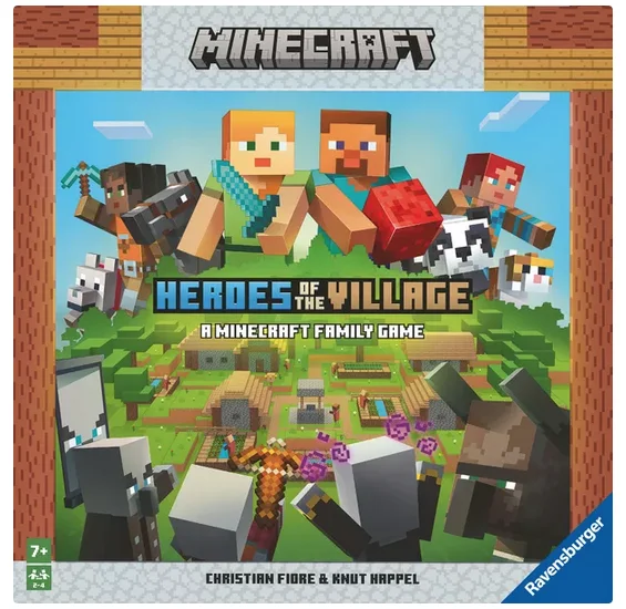 Interactive games Minecraft Heroes of the Village Board Game