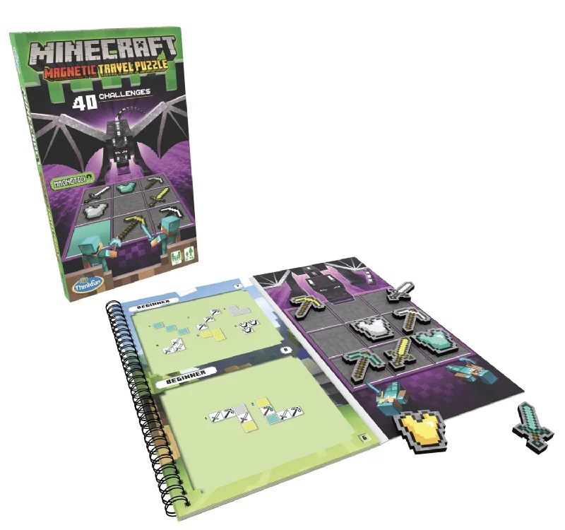 Casual games Minecraft Magnetic Travel Puzzle