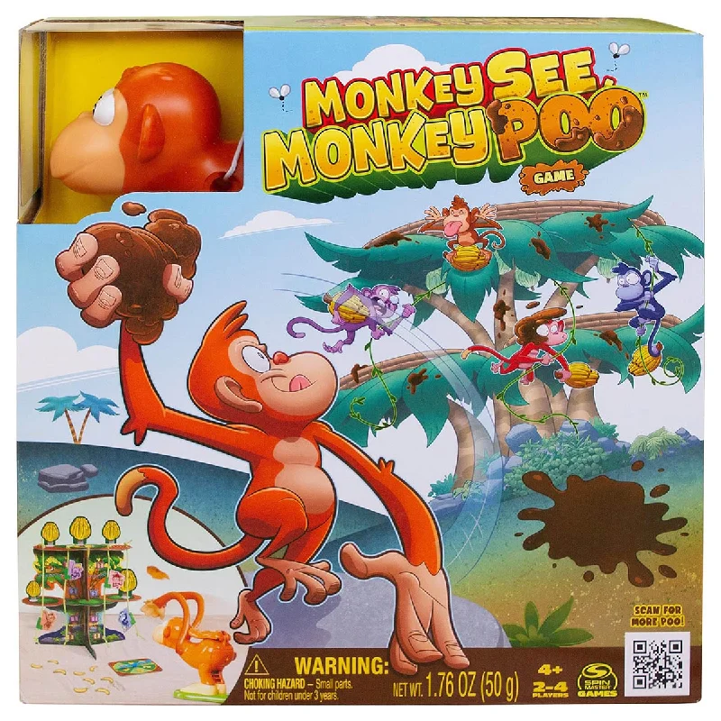 Intricate puzzles Monkey See, Monkey Poo Game