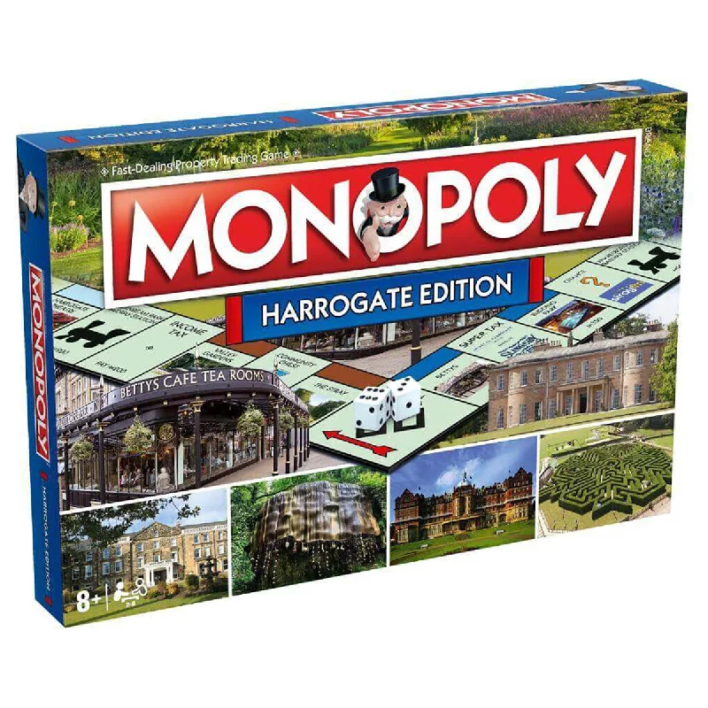 Relaxing games Monopoly Board Game Harrogate Edition