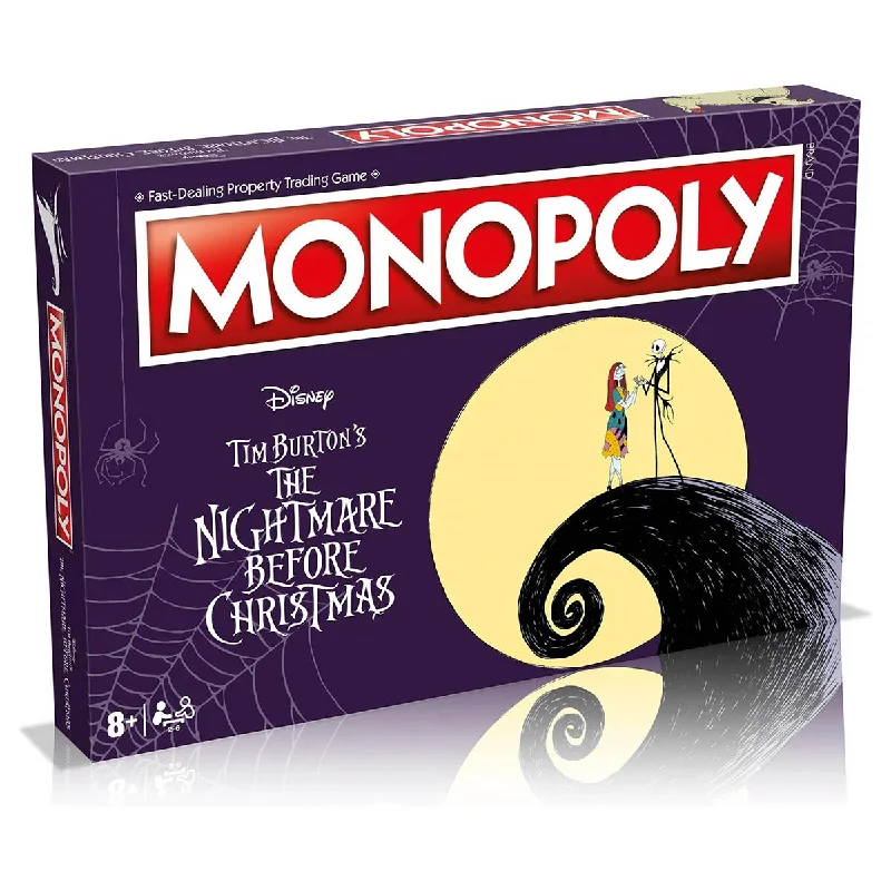 Social games Monopoly Board Game The Nightmare Before Christmas Edition