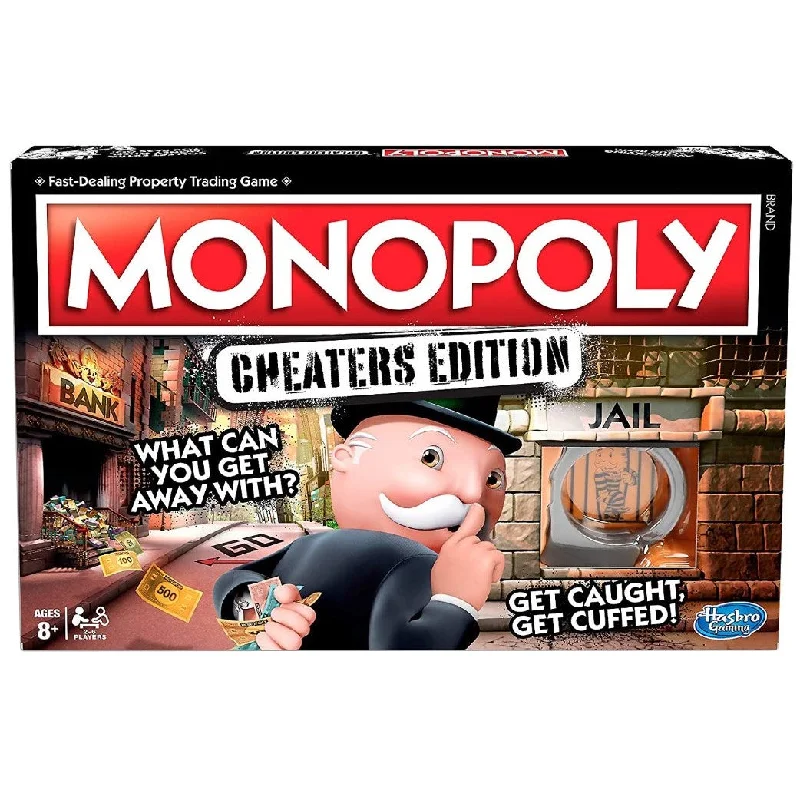 Exciting gamesMONOPOLY - CHEATERS EDITION
