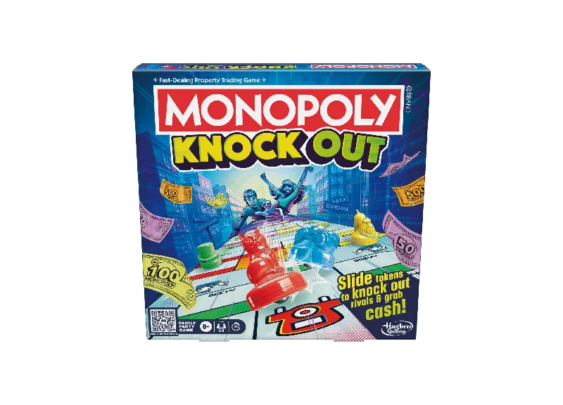 Intricate puzzles Monopoly Knockout Fast-Action Board Game