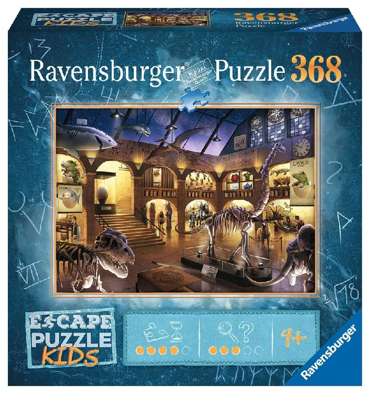 Time-consuming puzzles Museum Mysteries 368 Piece Kids Escape Puzzle