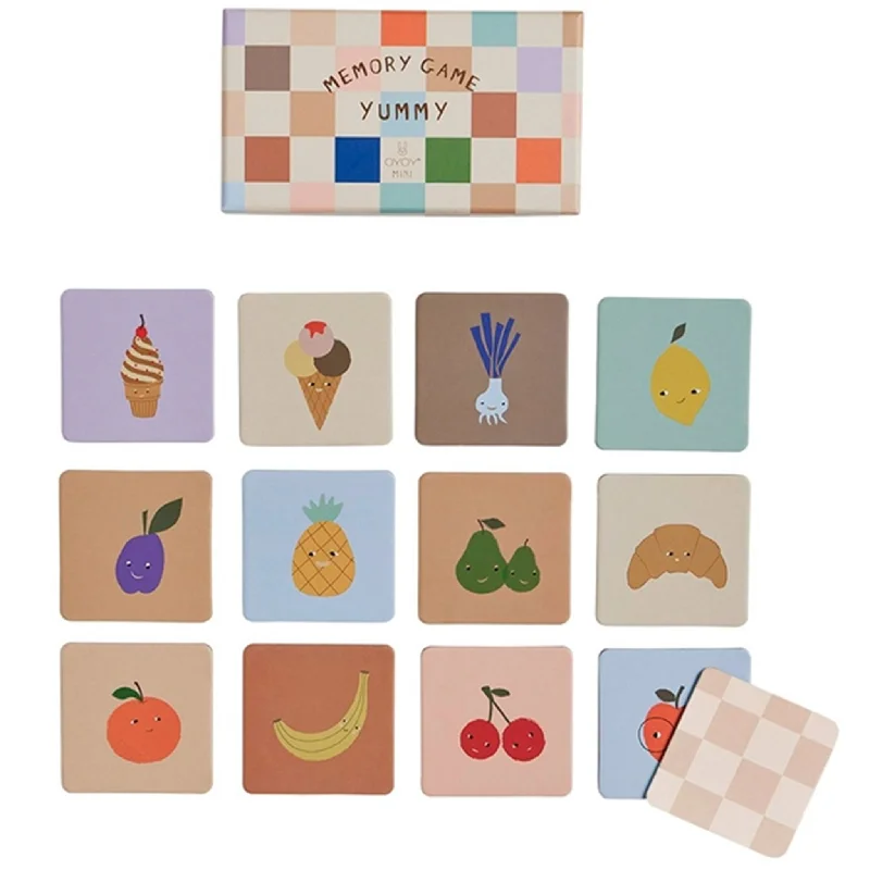 Entertaining games OYOY Yummy Memory Vendespil Multi