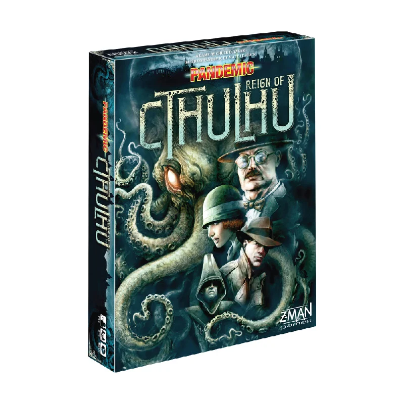 Relaxing games Z-Man Games Pandemic: Reign of Cthulhu Cooperative Board Game