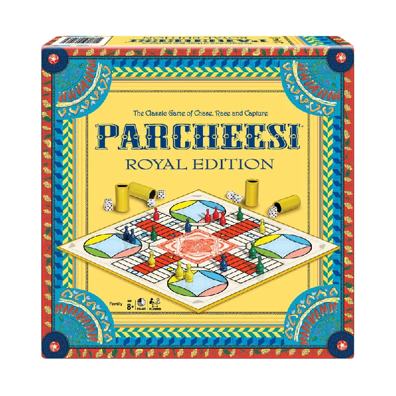 Fast-paced games Parcheesi Royal Edition Classic Strategy Board Game