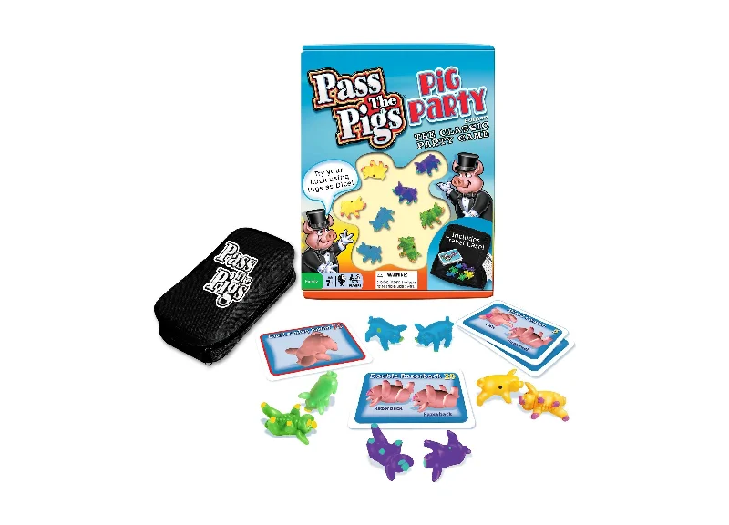 Time-consuming puzzles Pass the Pigs: Pig Party Edition Family Dice Game