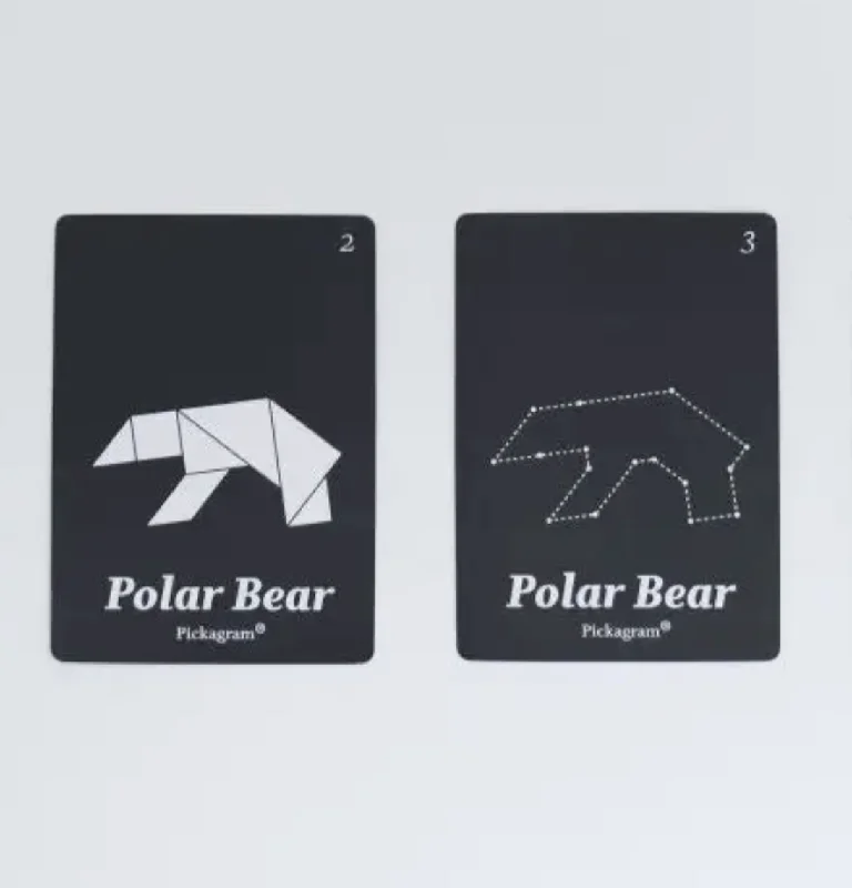 Time-consuming puzzles Pickagram Playcards
