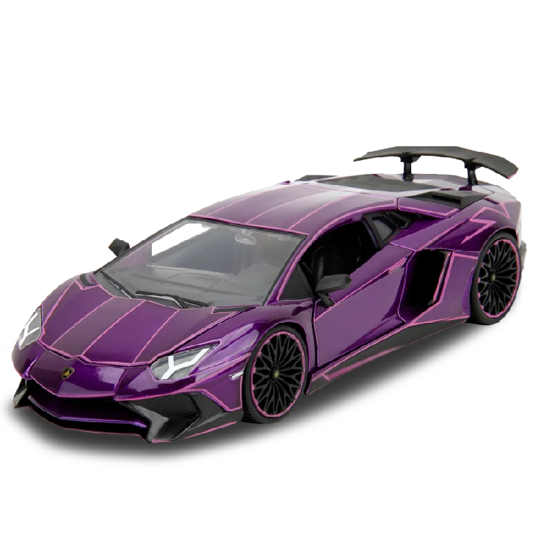 Realistic toy carsPink Slips - Lamborghini Aventador SV 1:24 Scale Diecas Vehicle