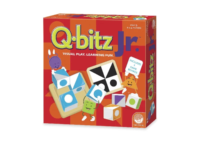 Competitive games Q-bitz Jr. Award-Winning Visual Puzzle Game for Kids