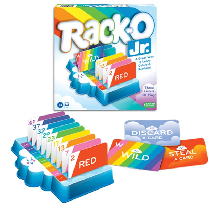 Fast-paced games Rack-O Jr.
