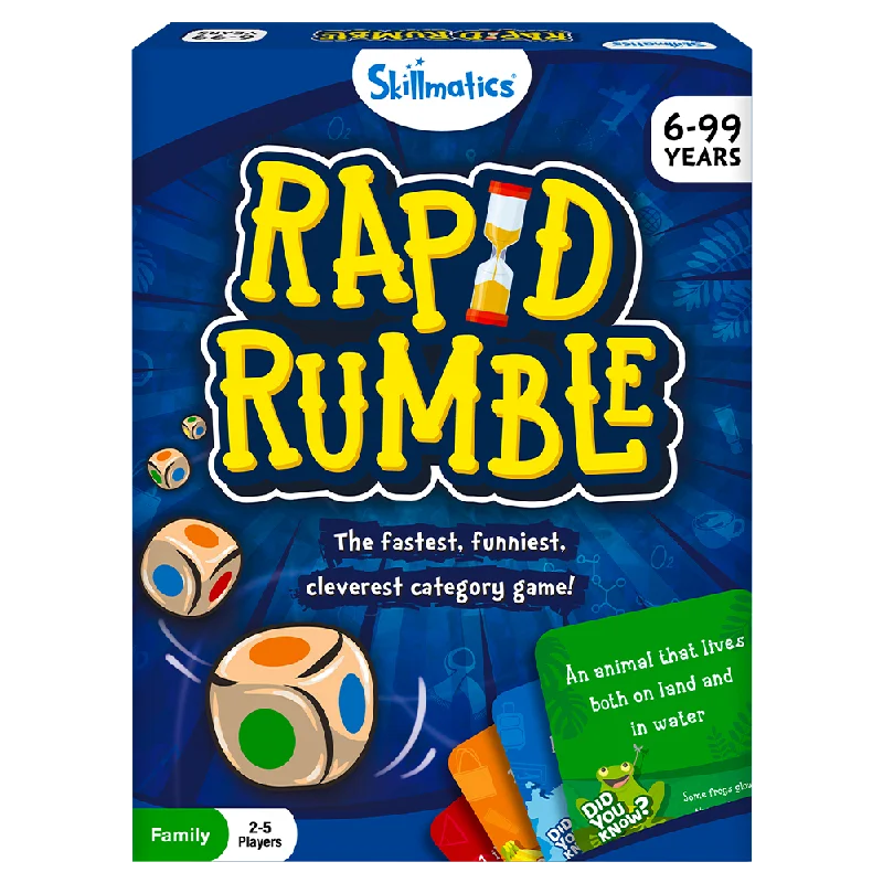 Intricate puzzles Rapid Rumble Family Category Card Game