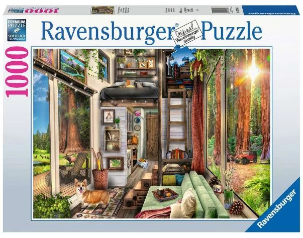 Age-appropriate puzzles RAVENSBURGER 174966 - REDWOOD FOREST TINY HOUSE