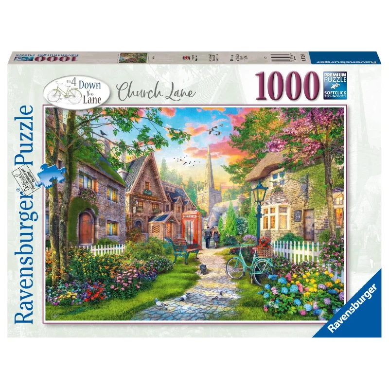 Entertaining games RAVENSBURGER 176281 - CHYRCH LANE 1000 PIECE PUZZLE