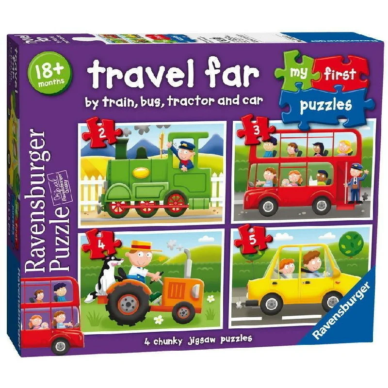 Addictive games Ravensburger | First Puzzles | Travel Far