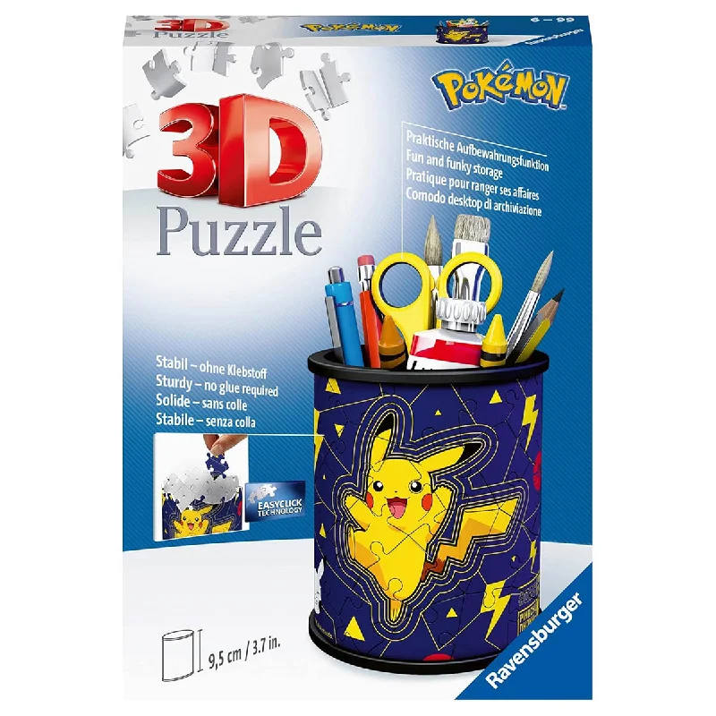 Social games Ravensburger Pokémon Pencil Holder 57 Piece 3D Puzzle