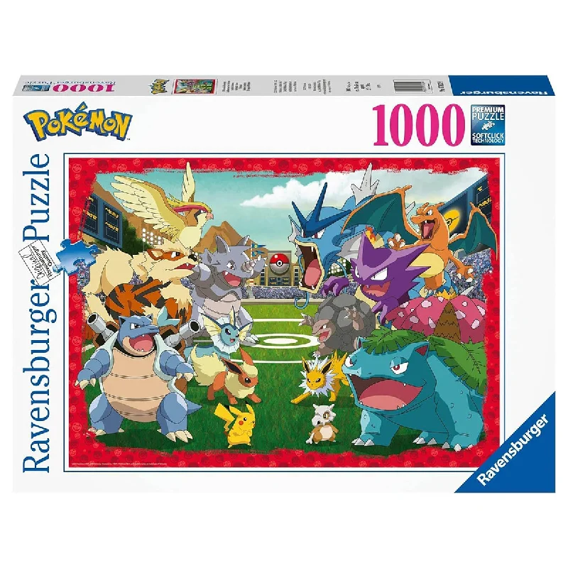 Thought-provoking puzzles Ravensburger Pokémon Showdown 1000 Piece Puzzle