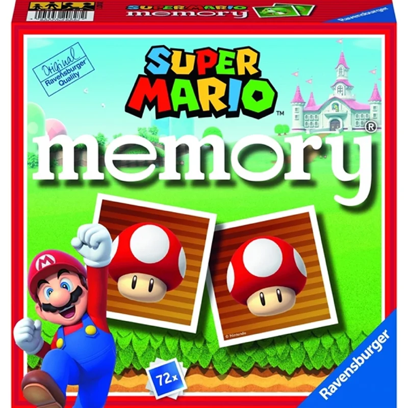 Engaging puzzlesRavensburger Super Mario Memory® Vendespil