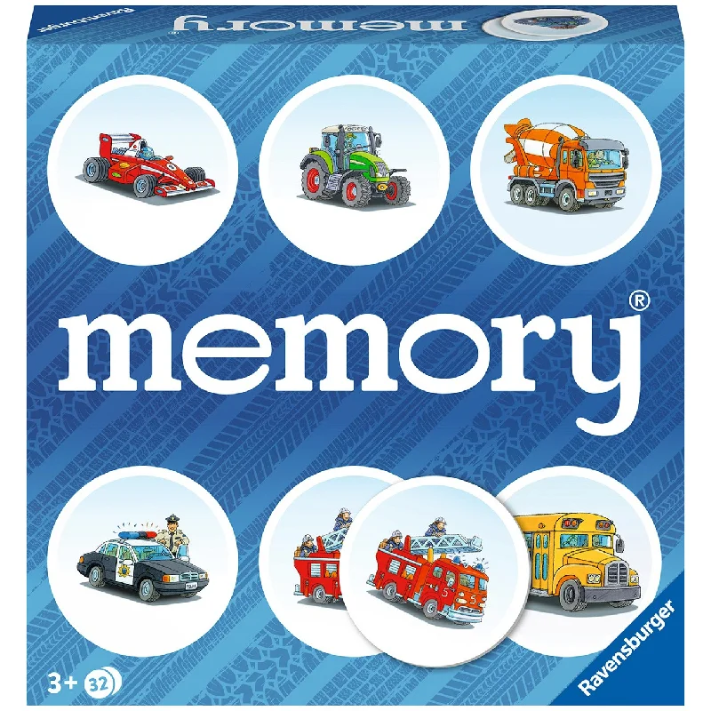Intricate puzzles Ravensburger Vehicles memory®