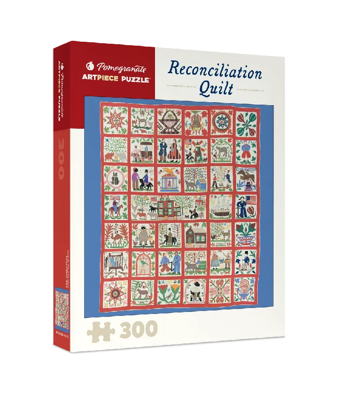 Challenging puzzles Reconciliation Quilt 300 Piece Puzzle